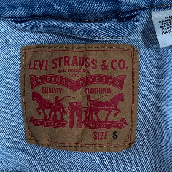 Levi's® The Trucker Stretch Denim Jacket - Light Blue - Picture 3 of 3